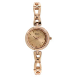 Titan Women's Watch Raga Collection Analog, Rose Gold Dial Rose Gold Stainless Strap, 2540WM06