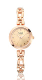 Titan Women's Watch Raga Collection Analog, Rose Gold Dial Rose Gold Stainless Strap, 2540WM06