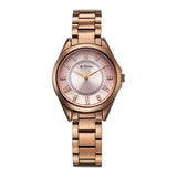 Titan Women's Watch Analog Pink Dial with Rose Gold Stainless Steel Band, 2565QM01