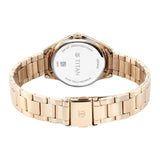 Titan, Men's, Analog Watch, Gold Dial, with Stainless Steel Band, TI-2565WM06