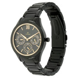 Titan Quartz  Women's Analog Watch Black Dial with Black Stainless Steel Strap, 2570NM01