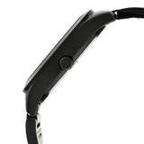 Titan Quartz  Women's Analog Watch Black Dial with Black Stainless Steel Strap, 2570NM01