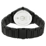Titan Quartz  Women's Analog Watch Black Dial with Black Stainless Steel Strap, 2570NM01