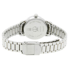 Titan Karishma Women's Watch Analog White Dial With Stainless Silver Steel Band, 2572SM01