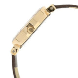Titan Women's Watch Raga Collection Analog, Beige Dial Brown Leather Strap, 2575WL01