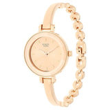 Titan Women's Watch Raga Collection Analog, Rose Gold Dial Rose Gold Stainless Strap, 2575WM01