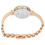 Titan Women's Watch Raga Collection Analog, Blue Dial Rose Gold Stainless Strap, 2575WM02