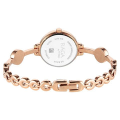 Titan Raga Viva Women's Watch Analog Rose Gold Dial With Rose Gold Stainless Steel  Band, 2576WM02