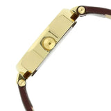Titan Women's Watch Raga Collection Analog, White Dial Brown Leather Strap, 2579YL01