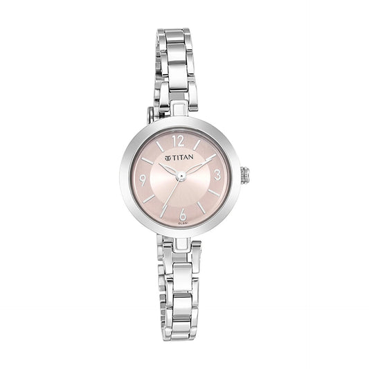Titan, Men's, Analog Watch, with Stainless Steel Band, TI-2598SM06