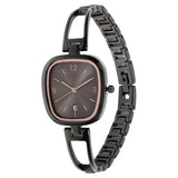 Titan Raga Viva Women's Watch Analog Grey Dial with Grey Stainless Steel Band, 2604QM01