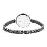 Titan Women's Watch Raga Viva Collection, Black Dial Grey Stainless Steel  Strap, 2606QM04