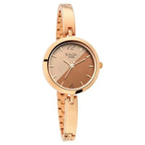 Titan Women's Watch Raga Rose Gold Dial Rose Gold Stainless Steel Strap Watch. 2606WM07