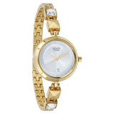 Titan Women's Watch Raga Silver Dial Gold Stainless Steel Strap Watch, 2606YM01