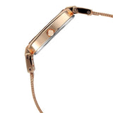 Titan Women's Watch Raga Black Dial Rose Gold Stainless Steel Strap Watch,2608WM02