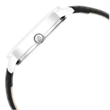 Titan Women's Watch Analog Black Dial With Black Leather Strap, 2617SL04