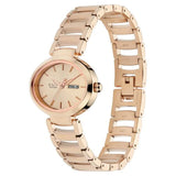Titan Raga Viva Women's Watch, Rose Gold Dial With Stainless Steel  Strap, 2620WM01