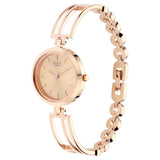 Titan Women's Watch Raga Viva Collection Analog, Rose Gold Dial Rose Gold Stainless Strap, 2622WM01