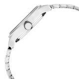 Titan Women's Watch Analog Blue Dial With Silver Stainless Steel Band, 2638SM01