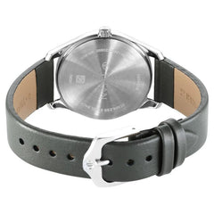 Titan Trendsetters Women's Watch Silver Dial With Grey Leather Strap, 2639SL11