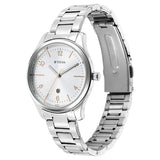 Titan Workwear Women's Watch Analog Silver Dial With Silver Stainless Steel  Band, 2639SM09