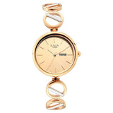 Titan Raga Viva Analog Women's Watch, Rose Gold With Stainless Steel  Strap, 2644KM02