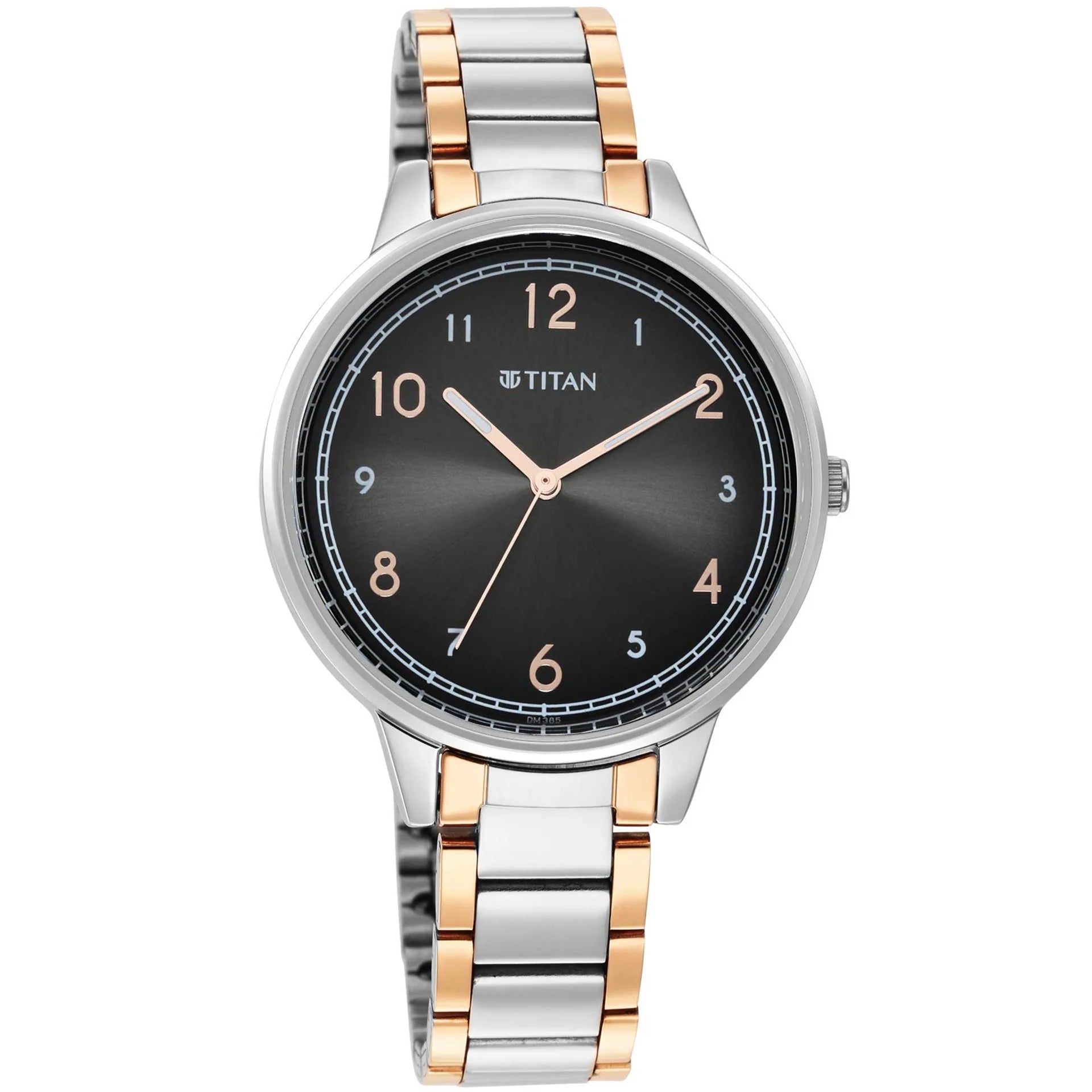Titan Trendsetters Women's Watch Analog Anthracite Dial With Silver Stainless Steel  Band, 2648KM02