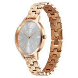 Titan Women's Analog Watch Grey Dial With Rose Gold Stainless Steel Strap , 2648WM10