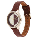 Titan Yin & Yang Men's Watch Analog Red Dial With Red Leather Strap, 2649WL05