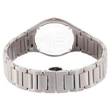 Titan Edge Ceramic Women's Watch Analog Grey Dial with Grey Ceramic Band, 2653KC09