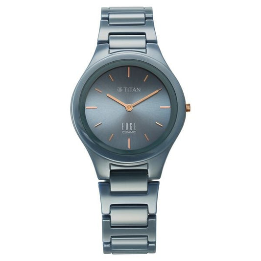 Titan, Women, Analog, Watch, Blue Dial, 2653QC07