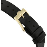 Titan Women's Analog Watch, Black Dial with Leather Strap, 2654QL01