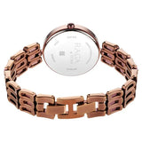 Titan Raga Chic Women's Watch Analog Mother Of Pearl Dial with Brown Stainless Steel Band, 2659QM01