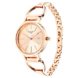 Titan Women's Raga Viva Collection Analog Watch, Rose Gold Dial & Rose Gold Stainless Steel Strap, 2669WM01