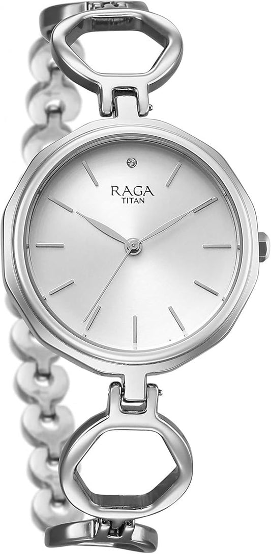 Titan, Men's, Analog Watch, Silver Dial, TI-2685SM01