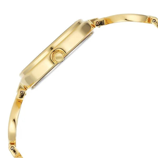 Titan Raga  Women's Quartz Analog Watch Viva Golden Dial with Gold Metal Strap, 2685WM01