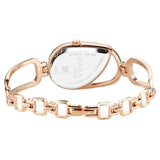 Titan Women's Watch Raga Chic Collection, Brown Dial Rose Gold Stainless Steel  Strap, 2688WM01