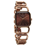 Titan Raga Women's Watch Analog Brown Dial with Brown Stainless Steel Band, 2697QM02