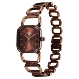 Titan Raga Women's Watch Analog Brown Dial with Brown Stainless Steel Band, 2697QM02
