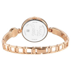 Titan Raga Power Pearls Analog Women's Watch, Rose Gold With Dial Rose Gold Stainless Steel  Pearl Strap, 2720WM01