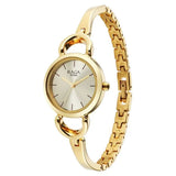 Titan Raga Analog Women's Watch, Champagne Dial with Stainless Steel  Strap, 2724YM01