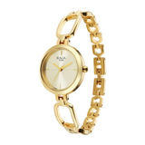 Titan Raga Collection Champagne Dial Gold Stainless Steel  Strap Watch for Women, 2725YM01