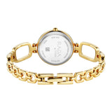 Titan Raga Collection Champagne Dial Gold Stainless Steel  Strap Watch for Women, 2725YM01