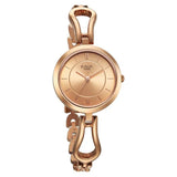 Titan Raga Collection Rose Gold Dial Rose Gold Stainless Steel  Strap Watch for Women, 2727WM01