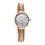 Titan Raga Women's Analog  pink dial with Rosegold Stainless Steel Mesh Band, 2737WM01
