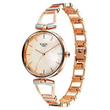 Titan Raga Women's Watch Analog Mother Of Pearl Dial with Two-Toned Stainless Steel Band, 2747KM01