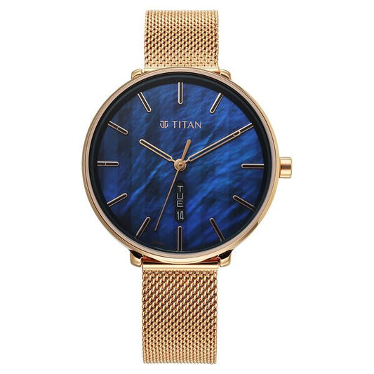 Titan, Women, Analog, Watch, Mother of pearl Dial, 2763WM01
