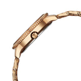 Titan Analog Women's Watch With Purple Dial and Rose Gold Stainless Steel Strap, 2765WM01