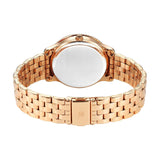 Titan Analog Women's Watch With Blue Dial and Rose Gold Stainless Steel Strap,2766KM01