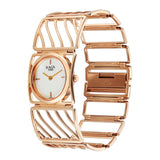 Titan Raga Ethereal Quartz Analog Women's Watch with White Mother Of Pearl Dial and Rose G - view 3